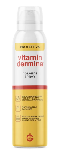 Vitamindermina Polvere Spray - Spray Assorbente e Anti-irritazioni 150ml
